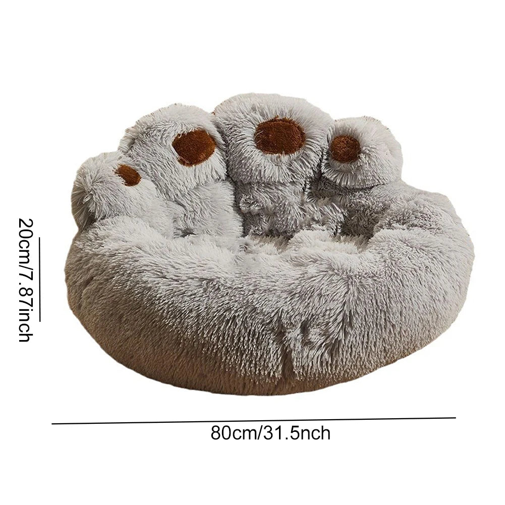 Dog Bed Winter Cat Pet Sofa Cute Shape Comfortable Pet Sleeping Beds For Small Medium Large Soft Fluffy Cushion Dog Bed