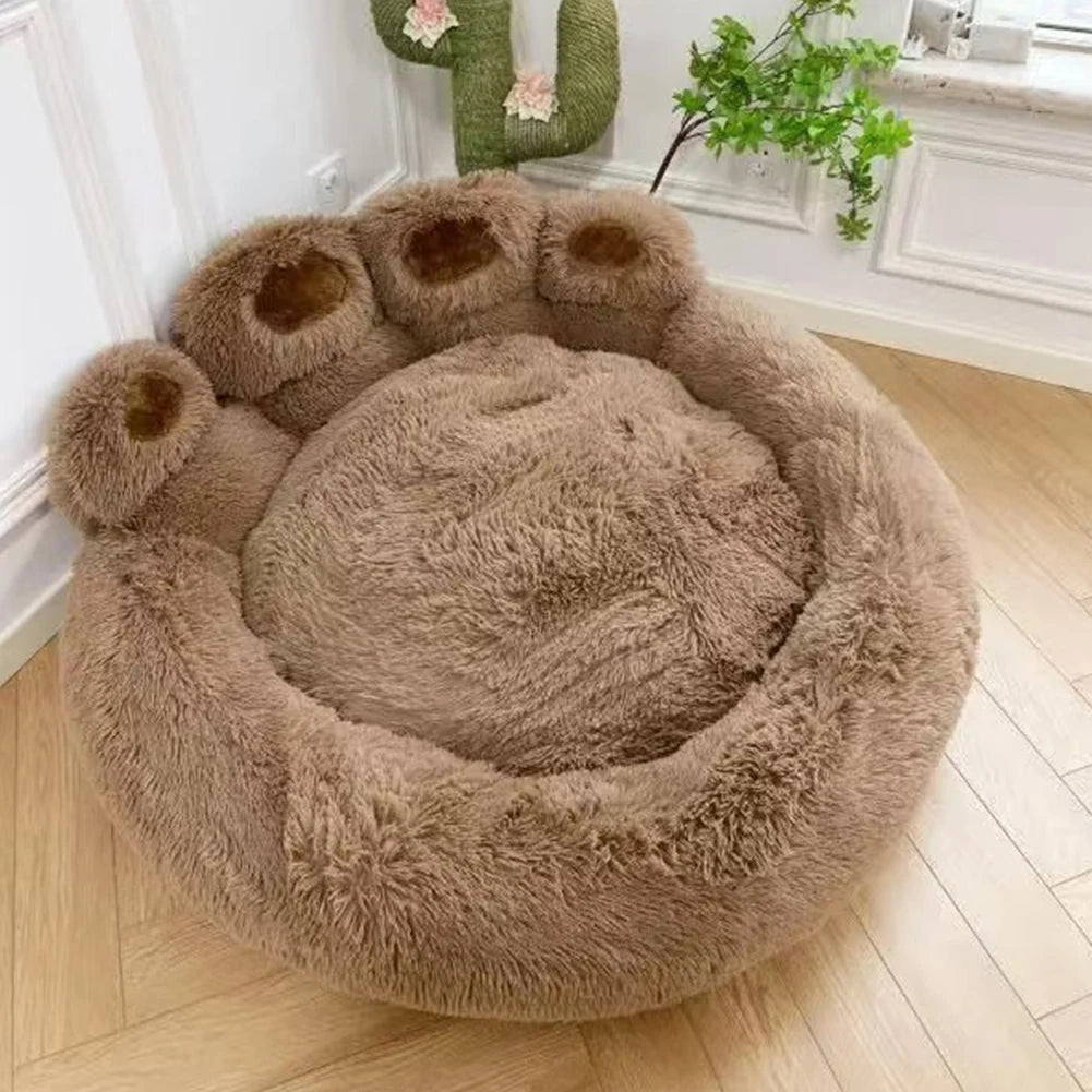 Dog Bed Winter Cat Pet Sofa Cute Shape Comfortable Pet Sleeping Beds For Small Medium Large Soft Fluffy Cushion Dog Bed