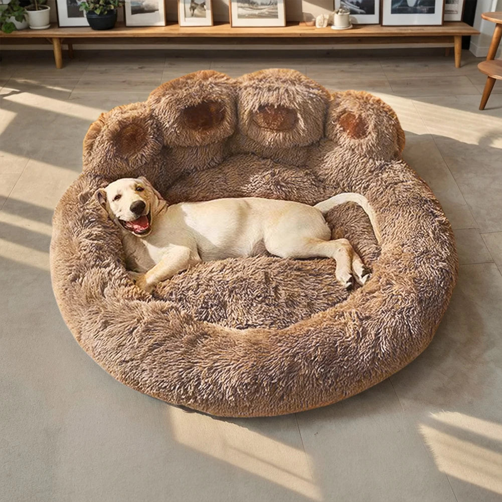 Dog Bed Winter Cat Pet Sofa Cute Shape Comfortable Pet Sleeping Beds For Small Medium Large Soft Fluffy Cushion Dog Bed
