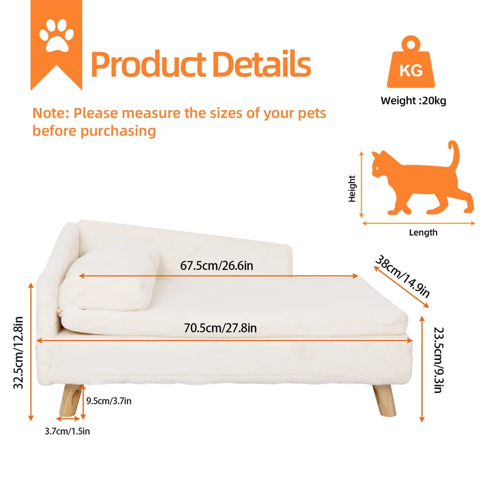 Elegant Pet Sofa Bed