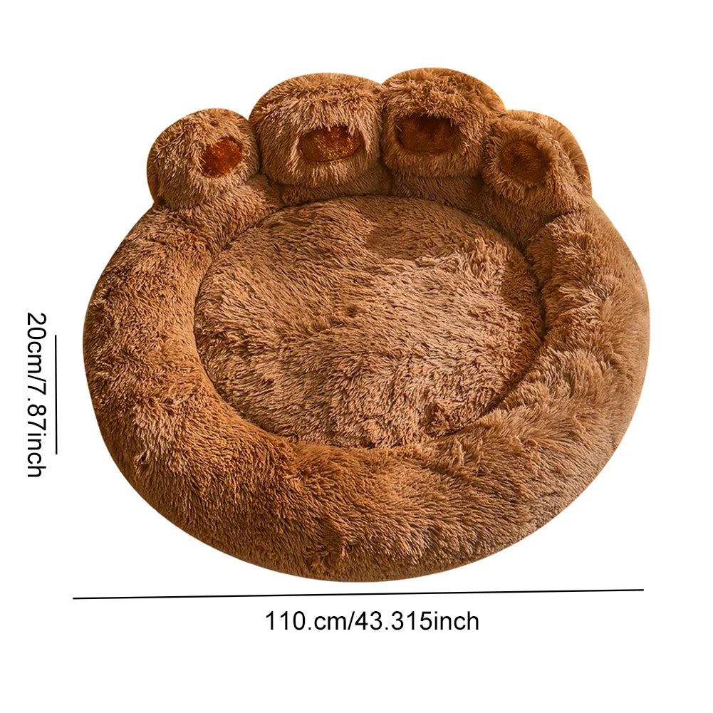 Dog Bed Winter Cat Pet Sofa Cute Shape Comfortable Pet Sleeping Beds For Small Medium Large Soft Fluffy Cushion Dog Bed
