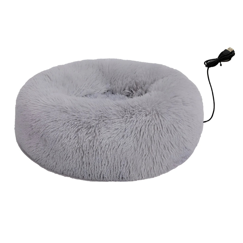 Cozy Heated Pet Bed