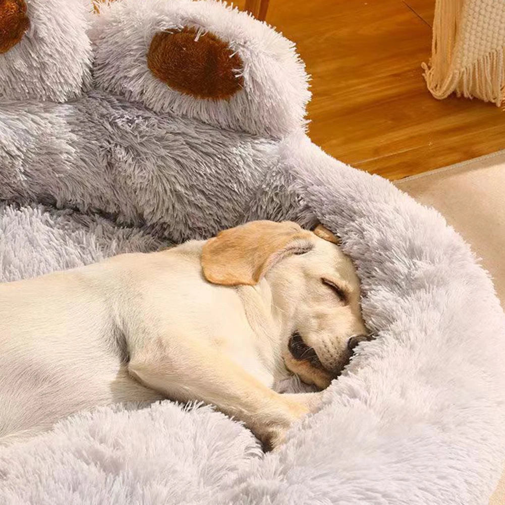 Dog Bed Winter Cat Pet Sofa Cute Shape Comfortable Pet Sleeping Beds For Small Medium Large Soft Fluffy Cushion Dog Bed