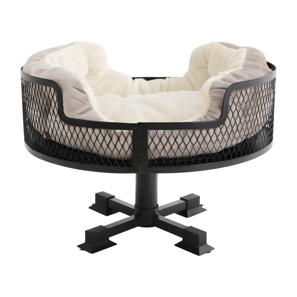 Elevated Cat & Dog Bed - Portable Stainless Steel