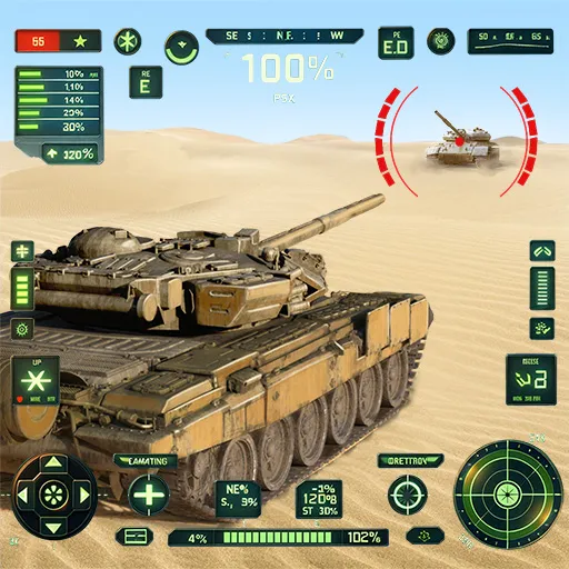 Game icon for War Machines：Tanks Battle Game by Wildlife Studios