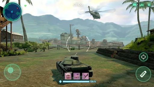 Gameplay screenshot 1 from War Machines：Tanks Battle Game - Action game