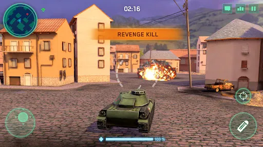 Gameplay screenshot 3 from War Machines：Tanks Battle Game - Action game